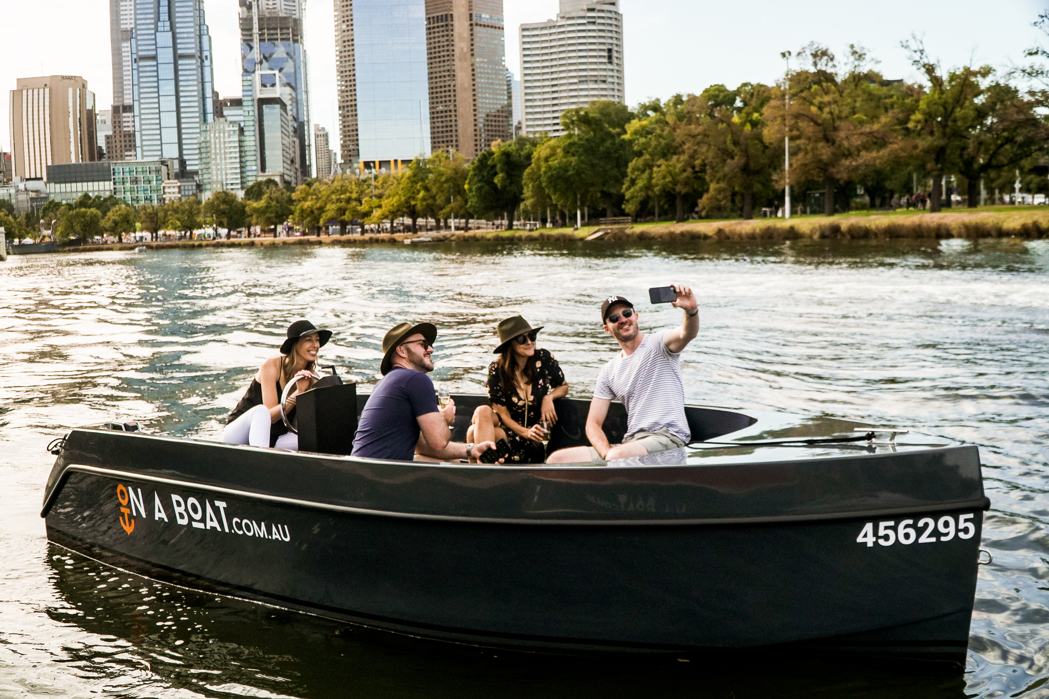 Boat Rental Melbourne Docklands ON A BOAT Press
